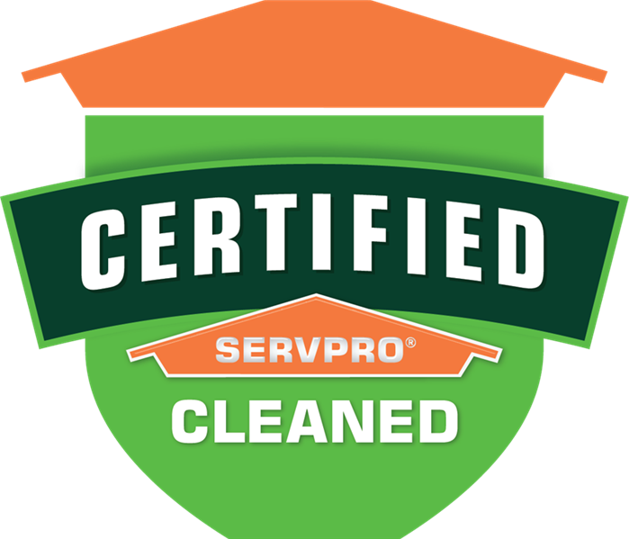 image that says Certified: SERVPRO cleaned